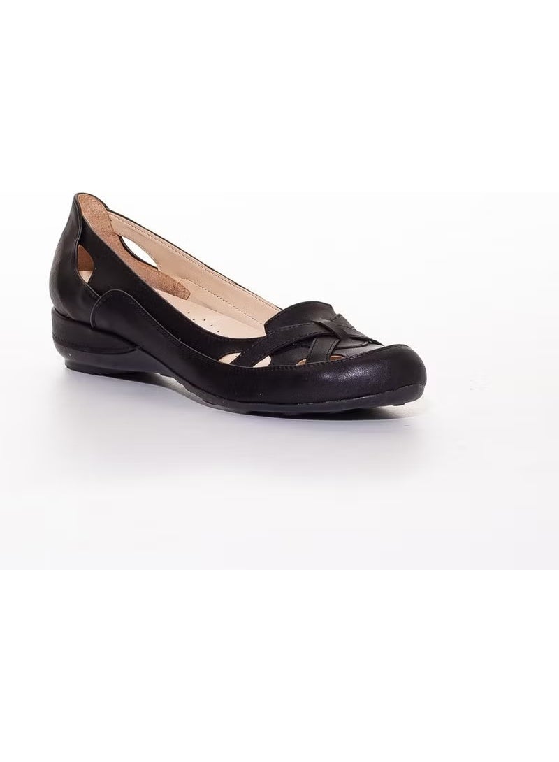 Slices Shoes Cage Model Black Women's Ballerinas - Image 3